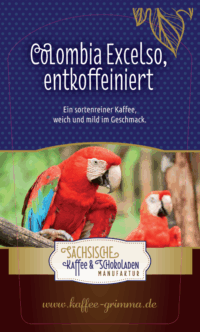 Columbien entkoffeiniert